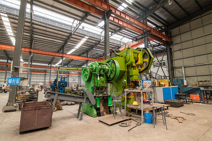 睢宁网架配件-锥头加工车间